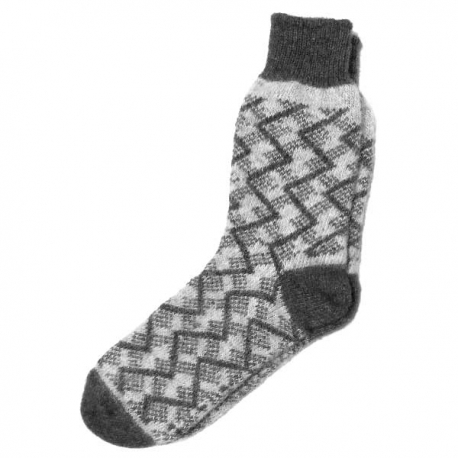 Мужские шерстяные носки с рисунком