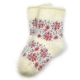 женские пуховые носки со снежинками