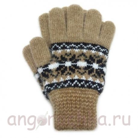 Теплые детские перчатки