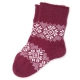 Мужские шерстяные носки со снежинками