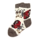 Детские шерстяные носки с бабочками