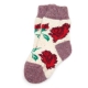 Детские шерстяные носки с розами