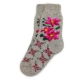 Женские шерстяные носки с лилиями