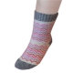   Женские  шерстяные вязаные носки с ярким орнаметом