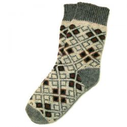 Мужские шерстяные носки с рисунком