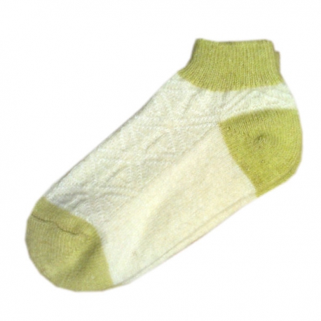 Короткие  женские шерстяные носки